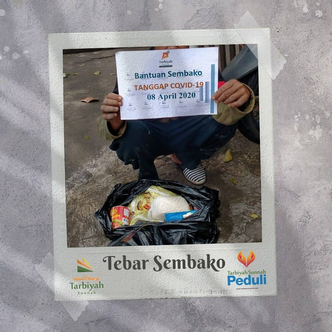 Dokumentasi Pembagian Sembako Yayasan Tarbiyah Sunnah