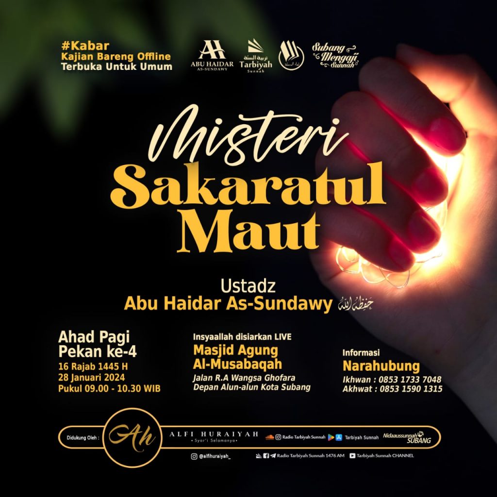 Misteri Sakaratul Maut Ustadz Abu Haidar As Sundawy Yayasan