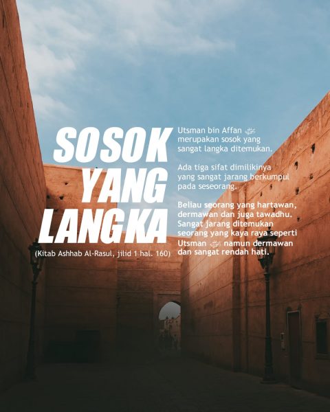 Sosok Yang Langka  – Poster Nasihat YTS