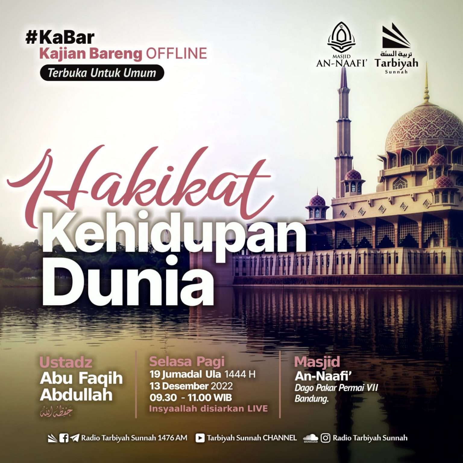 Hakikat Kehidupan Dunia - Ustadz Abu Faqih Abdullah - Yayasan Tarbiyah ...