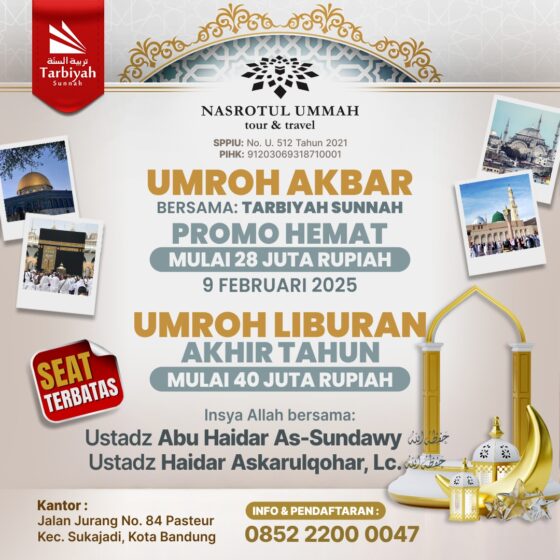 Umroh Akbar Bersama Tarbiyah Sunnah